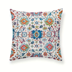 Bohemian Retro 18inch Throw Pillowcase Geometric Pattern Home Decor