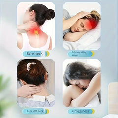 Buckwheat Pillow Herbal Core Neck Pillow for Travel Random Pattern