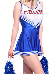 Classic Cheerleader Dress Cheer Uniform For Cheerleading Dancing Performance