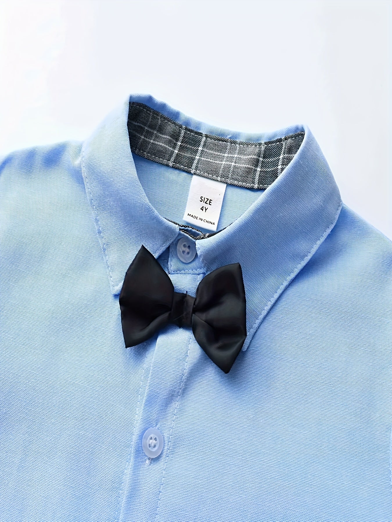 Boys Gentleman Outfit Shirt & Pants Set Kids Clothes