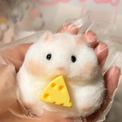 1pc Hamster Squeezing Toy TPR Material Soft Sensory Game