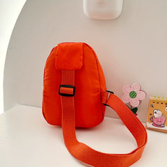 Kids Dino Crossbody Bag for Ages 1-6, Travel Hiking Chest Bag
