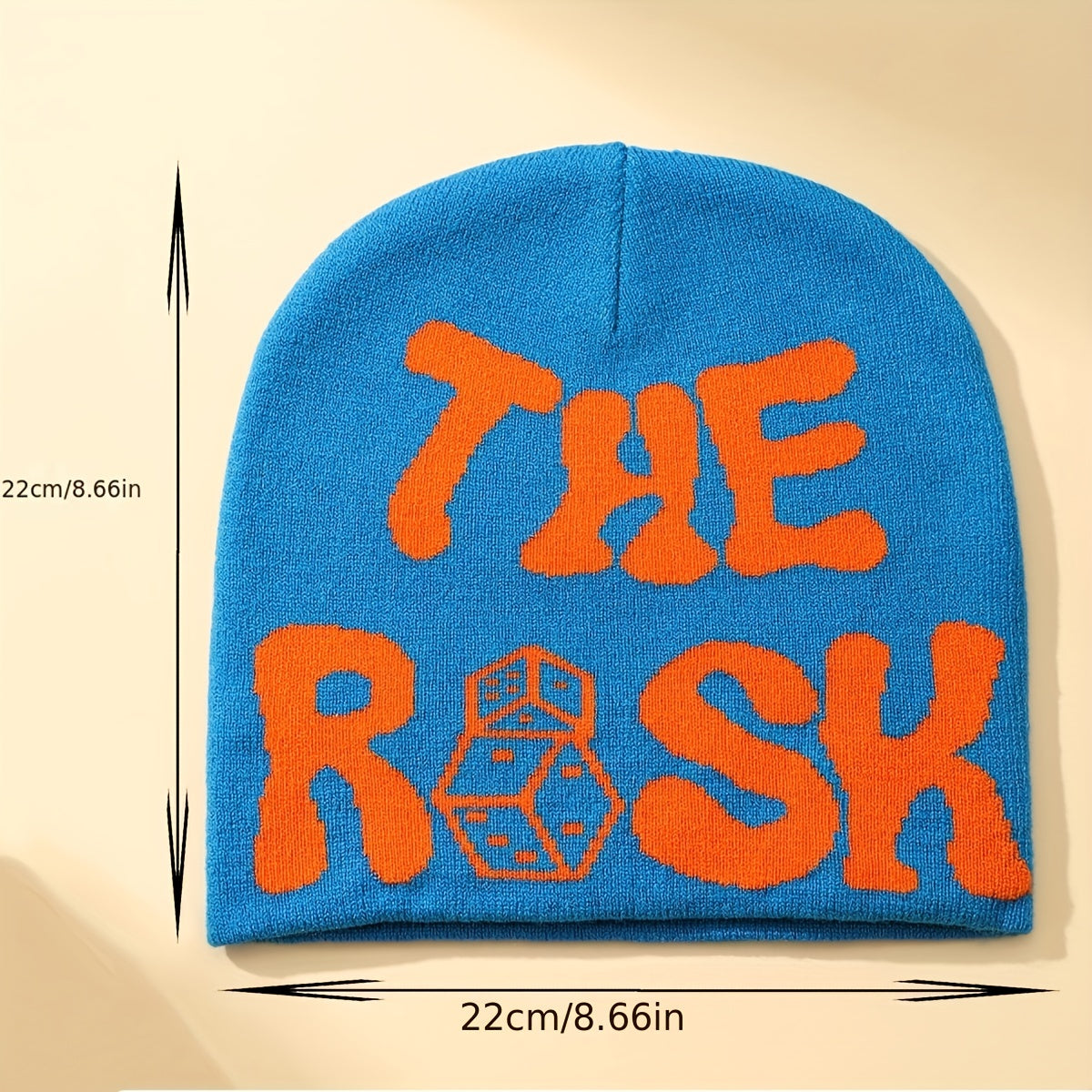 Fashionable Sport Windproof Knit Beanie Hat Embroidery Warm Ski Cold Hat