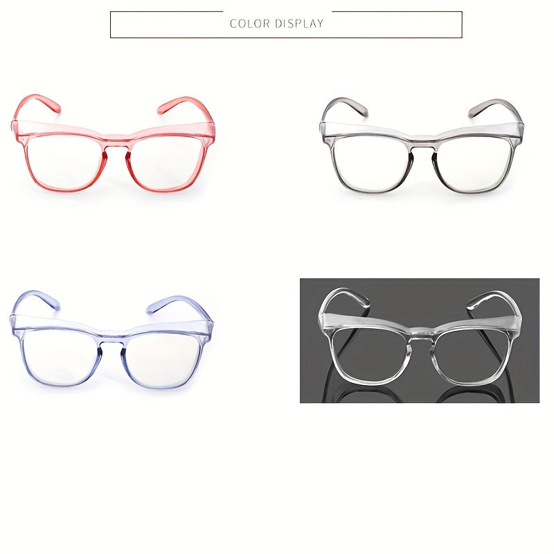 Men's Stylish Safety Goggles Windproof Frame Flat Light Glasses