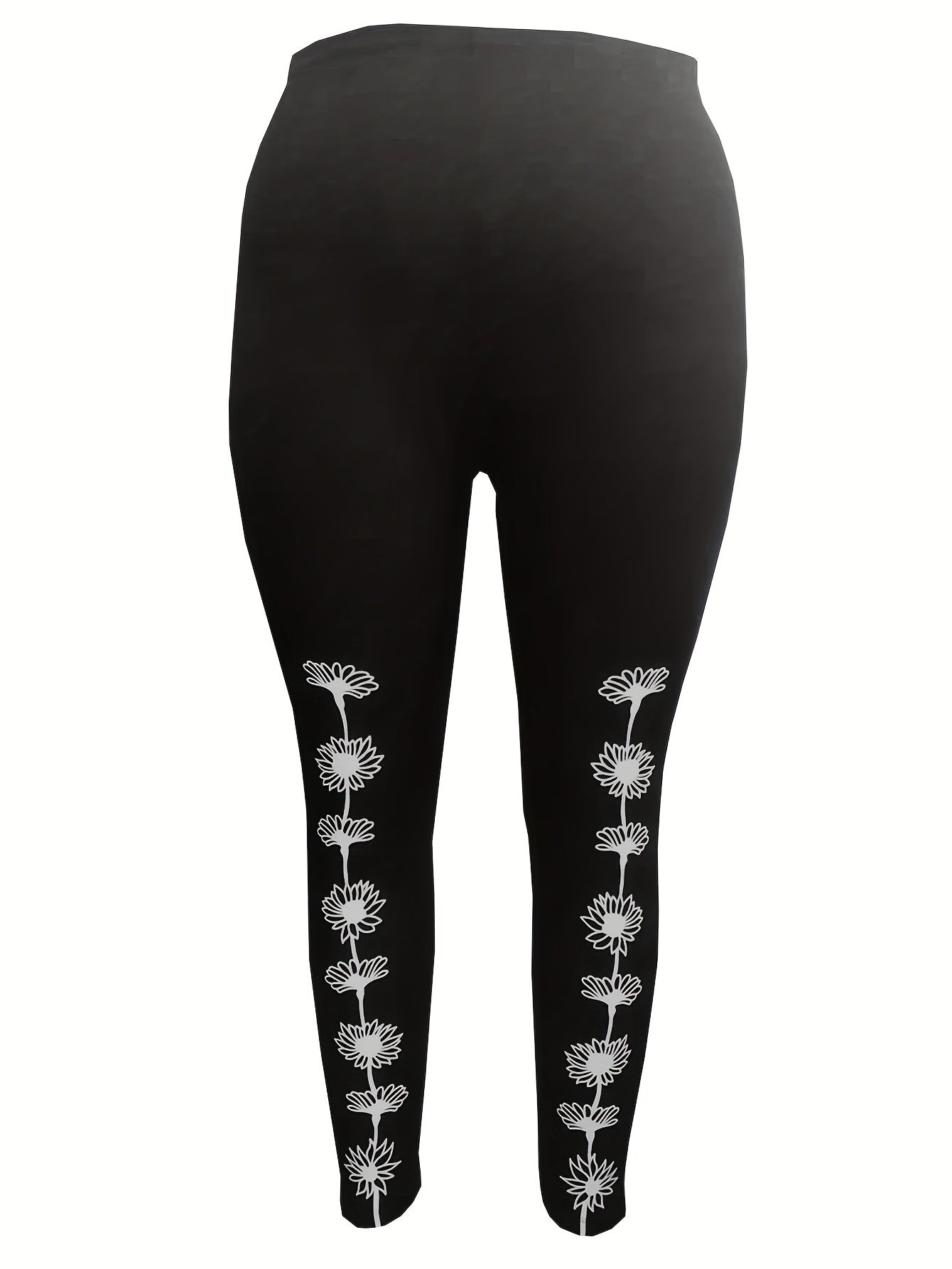 Floral Print High Rise Fitness Leggings