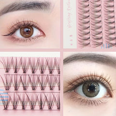 60pcs 10D Cluster Lashes for DIY Eyelash Extensions at Home