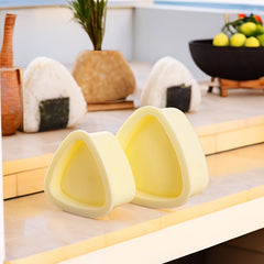2pcs Triangle Sushi Mold Rice Ball Maker