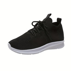 Women's Mesh Running Shoes Soft Comfortable Sole Shock Absorption Sneakers