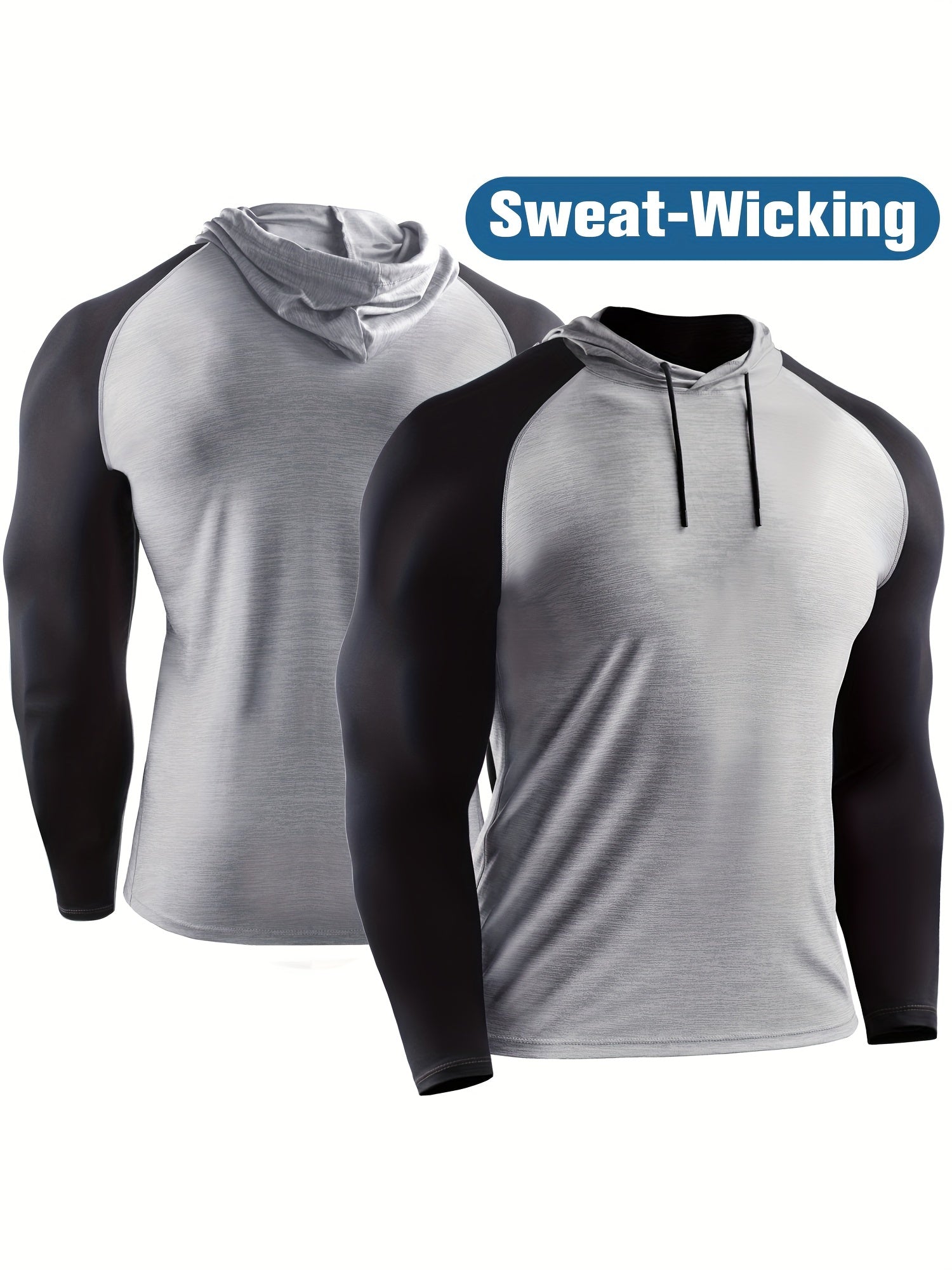 Men's Quick Dry Long Sleeve Hoodie