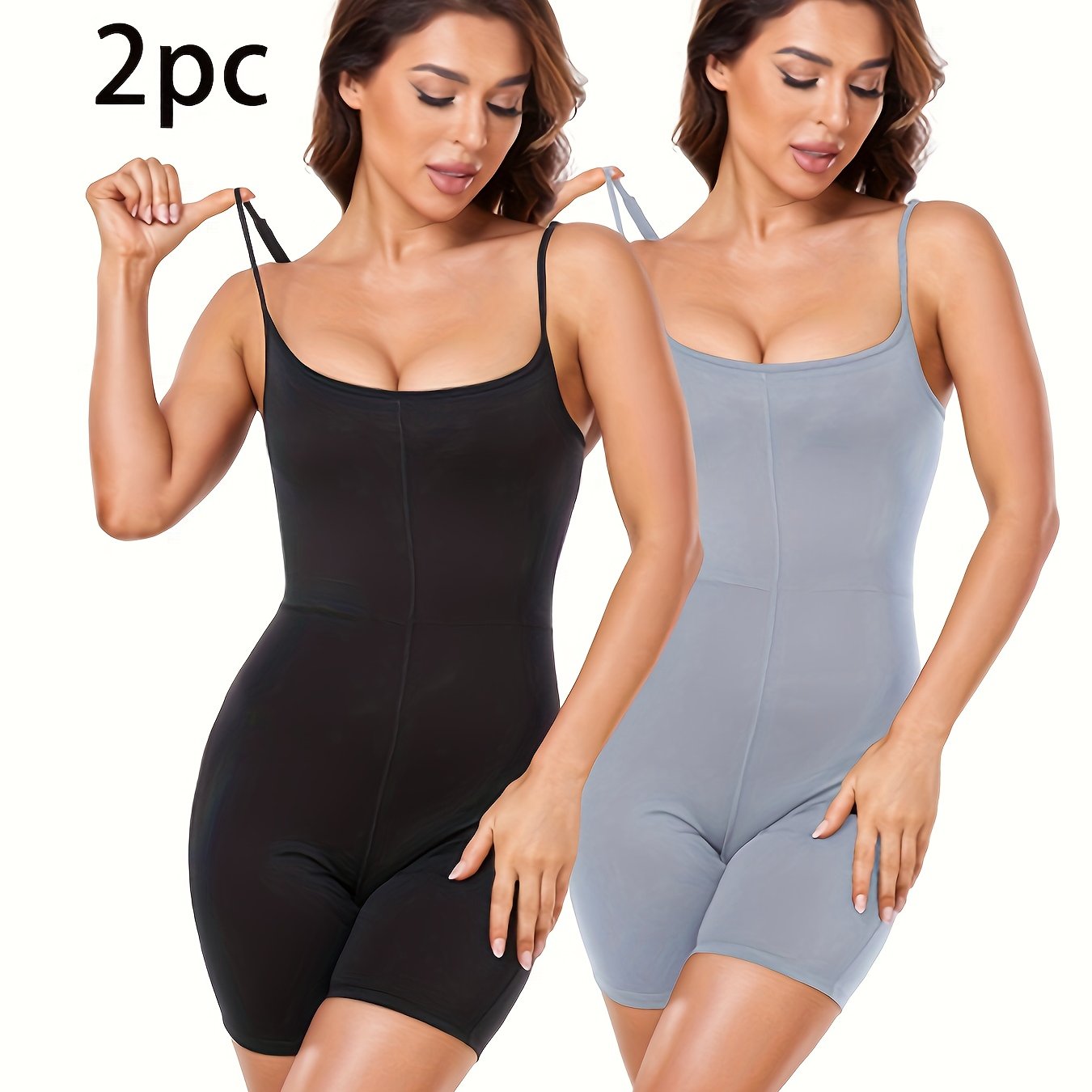 Women's Solid Workout Jumpsuit Sports Bodysuit Women's Activewear