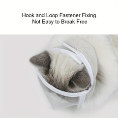 Transparent Cat Eye Mask for Grooming and Cleaning