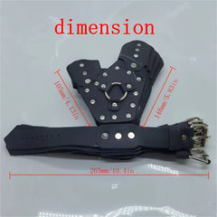 Fishing Handguard PU Leather Wrist Guard Slingshot Bracers