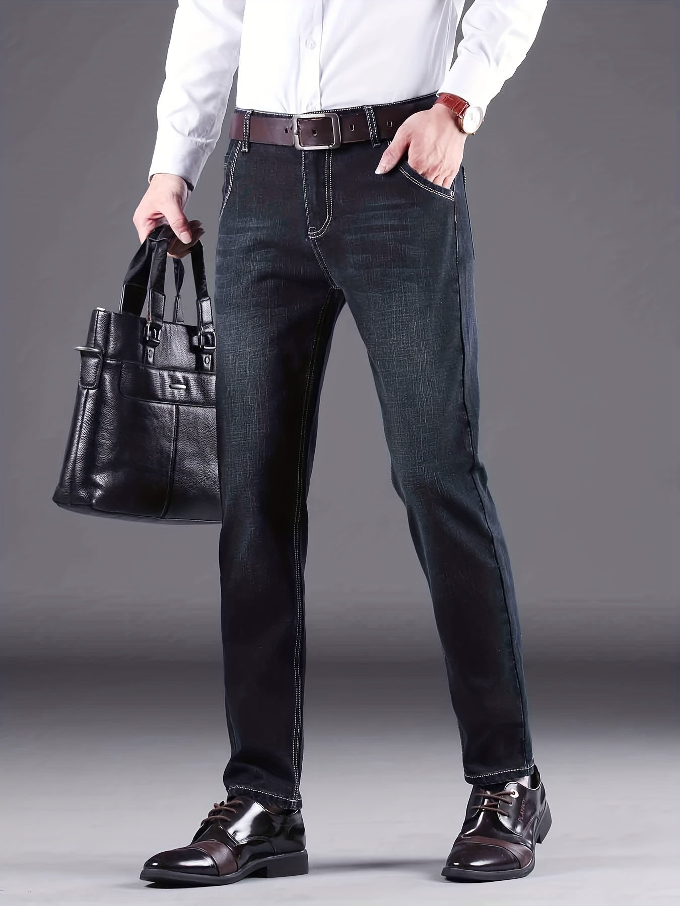 Men's Slim Fit Stretch Denim Jeans