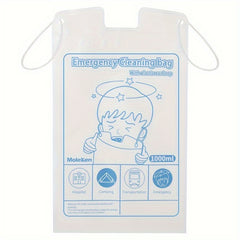 10pcs Hanging Ear Vomiting Bag Disposable Travel Sanitary Bag