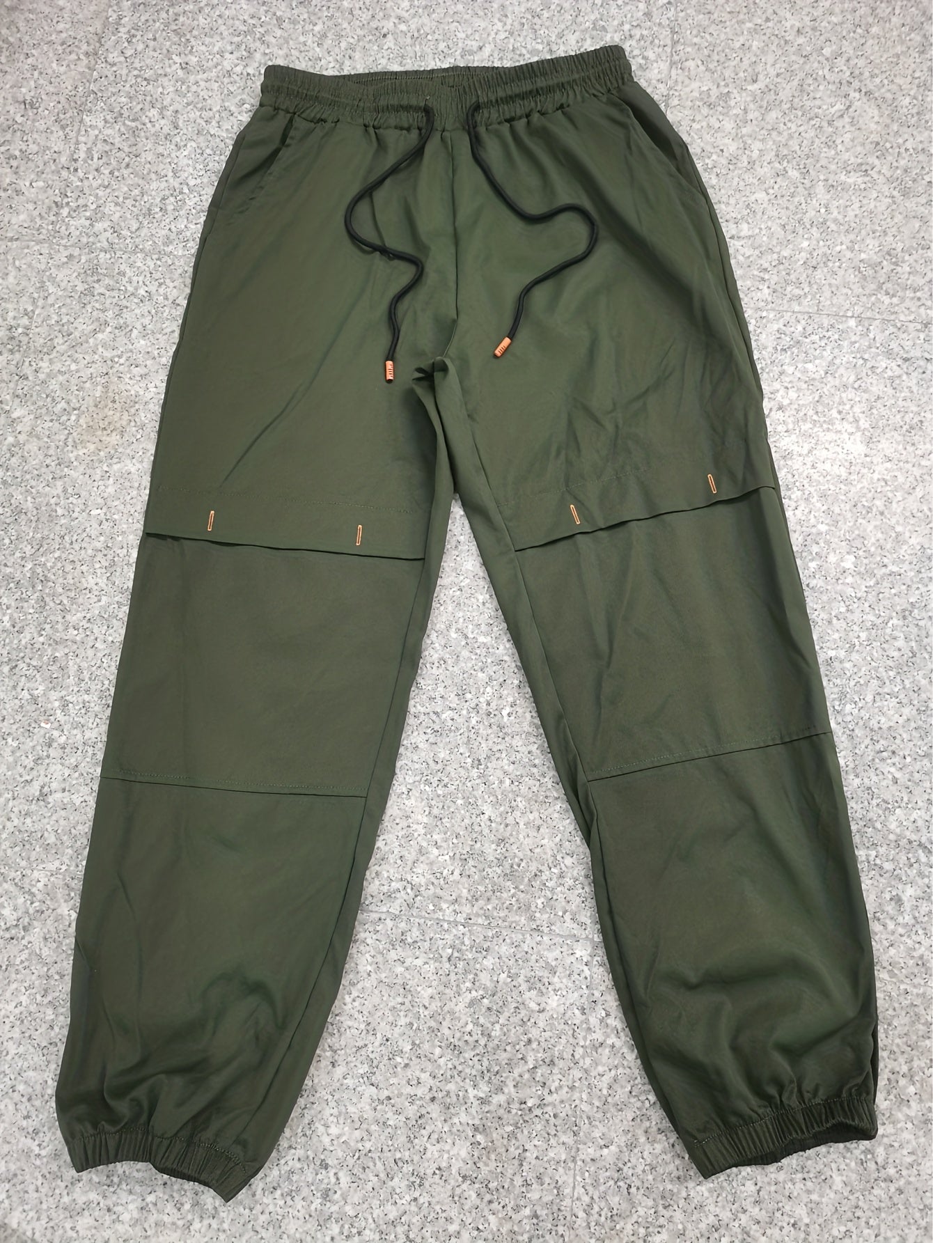 Men's Slim Fit Tapered Joggers with Drawstring Waist