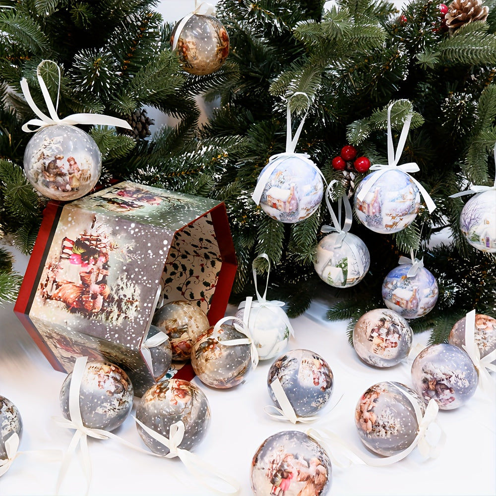 14pcs Christmas Tree Decoration Ball Set