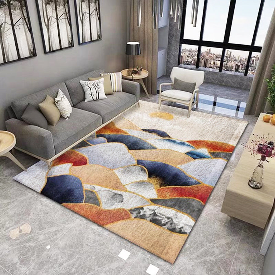 Fluffy Faux Cashmere Area Rugs - Soft & Comfortable - Machine Washable