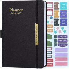 Planner 18 Months Daily Weekly A5 Hardcover Agenda Journal Notebook