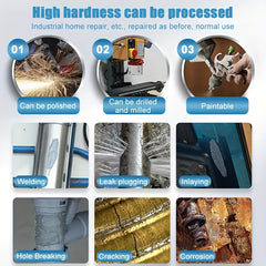 Metal Repair Glue - Heat & Cold Weld Adhesive Agent