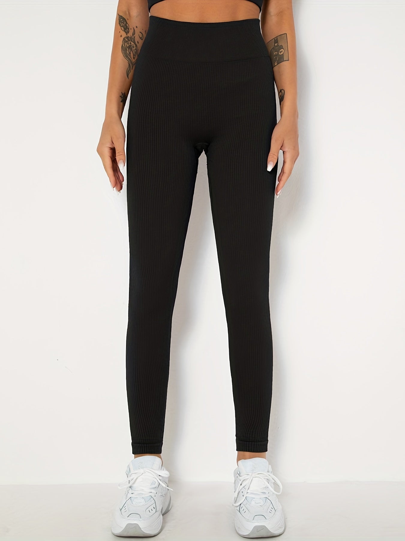 Women's High Waist Seamless Tights Leggings Stretchy Sports Yoga Pants