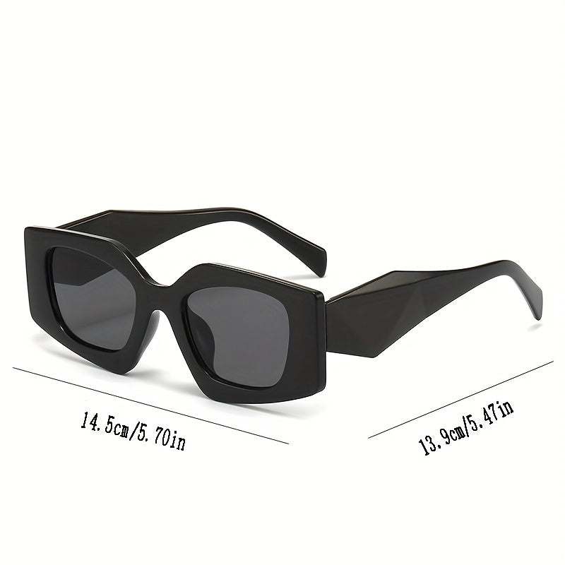 Polygon Sunglasses For Women Men Punk Glasses UV400