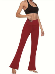 Women's High Waist Flared Yoga Pants