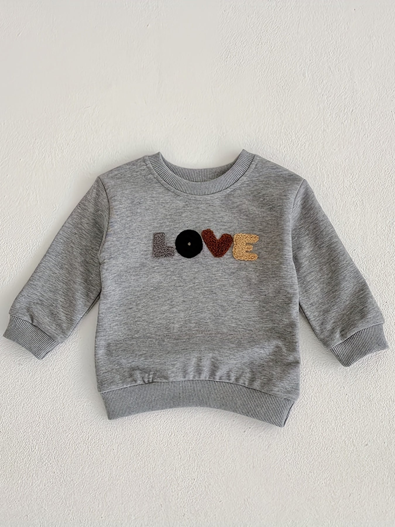 Kids LOVE Print Sports Top Sweatshirt
