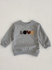 Kids LOVE Print Sports Top Sweatshirt