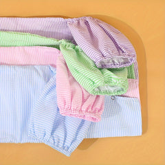 Toddler Kids Gingham Seersucker Flotation Device Cover Baby Swim Puddle Jumper