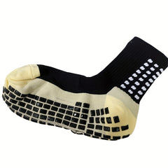 Men's Non-slip Mid Calf Training Socks