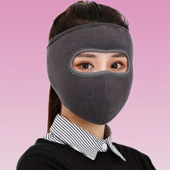 Unisex Plush Long Face Mask - Ear Protector Windproof Outdoor Mask