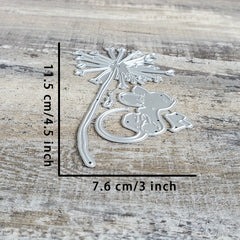 1pc Mouse Metal Cutting Dies Scrapbooking Mold Stencil Die Cuts DIY Craft