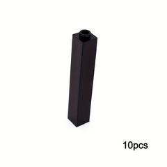 DIY 1x1x5 1x2x5 Pillar Wall Brick-Compatible with 2453