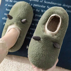 Women's Fluffy Slippers Cozy & Warm Slip On Winter Indoor Shoes