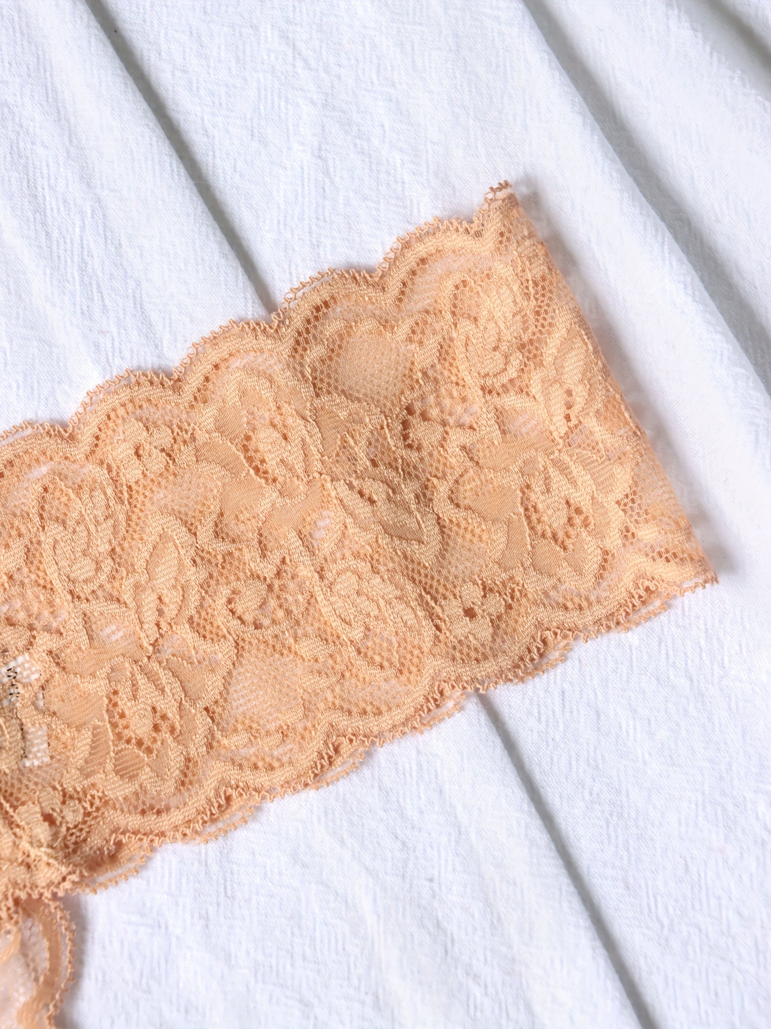 6pcs Floral Lace Thongs Scallop Trim Panties Soft Comfy Women's Lingerie