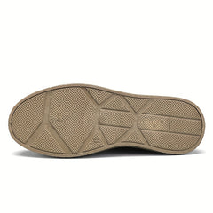 Men's Slip On High Top Hiking Shoes Casual Non Slip Sneakers