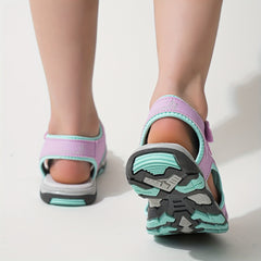Kid's Breathable Outdoor Sandals Hook & Loop Non Slip Shoes