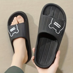 Men's Thick Slip On Slides Assorted Colors Non slip Home Walking Slippers