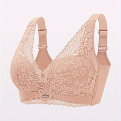 Lace Wireless Push-Up Bra Women