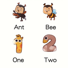 Floating Bathroom Learning Toys Alphabet and Number Animal Water Toys
