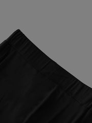 High Waist Pleated Skirt Casual Solid Women's Clothing