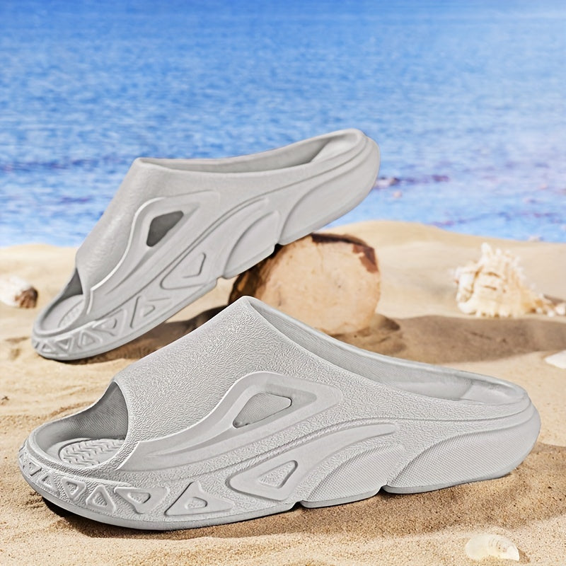 Men's Open Toe Slippers Lightweight Breathable Slippers For All Seasons