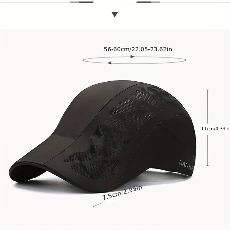 Men's Summer Thin Forward Hat Sun Cap Middle aged and Youth
