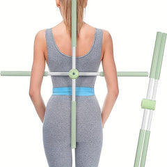 Yoga Stretching Cross Stick Hunchback Posture Corrector Durable Equipment