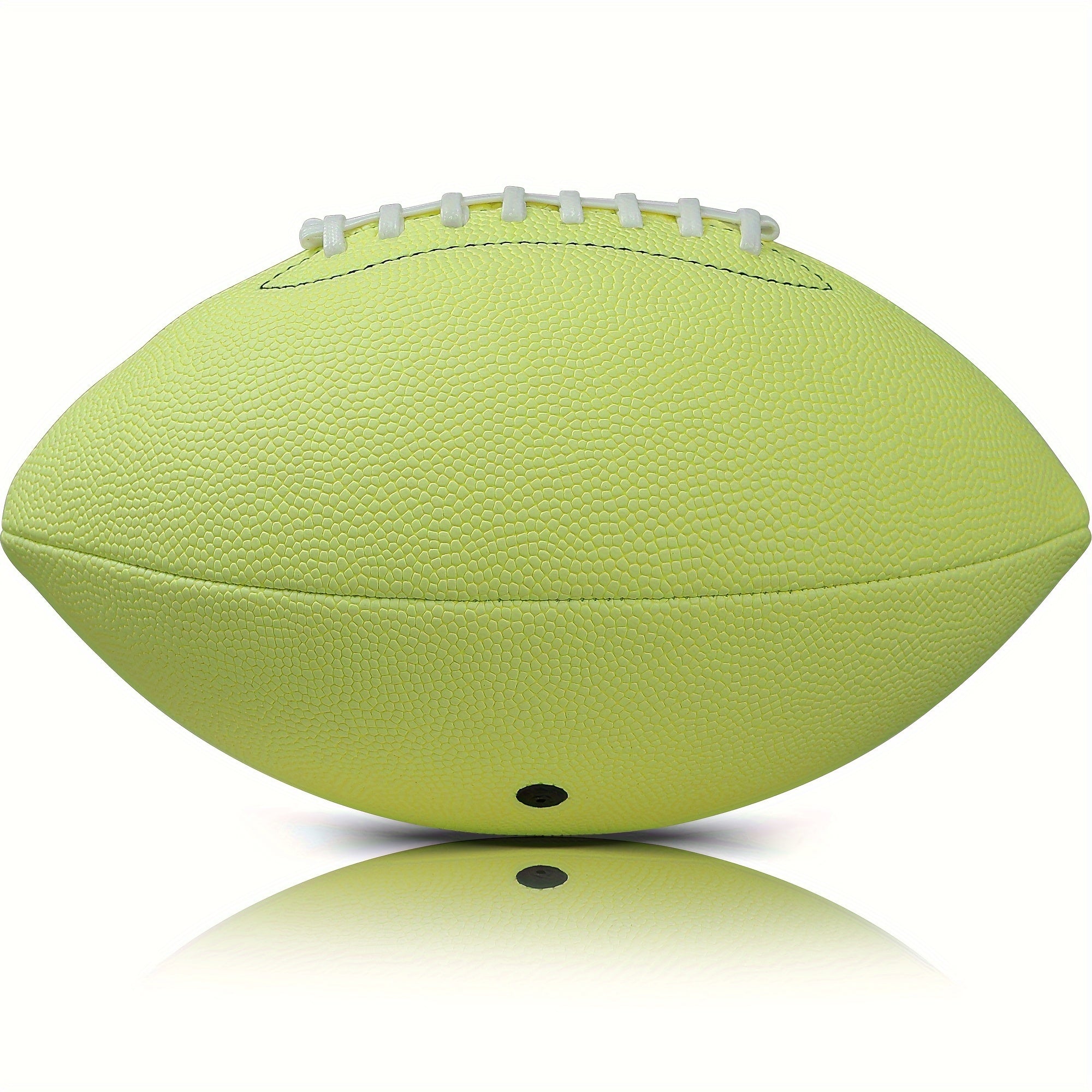 Luminous PU Rugby for Outdoor Sports Training Yellow