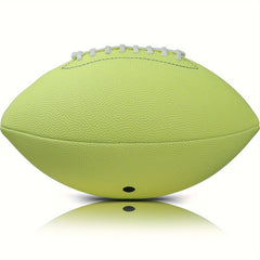 Luminous PU Rugby for Outdoor Sports Training Yellow