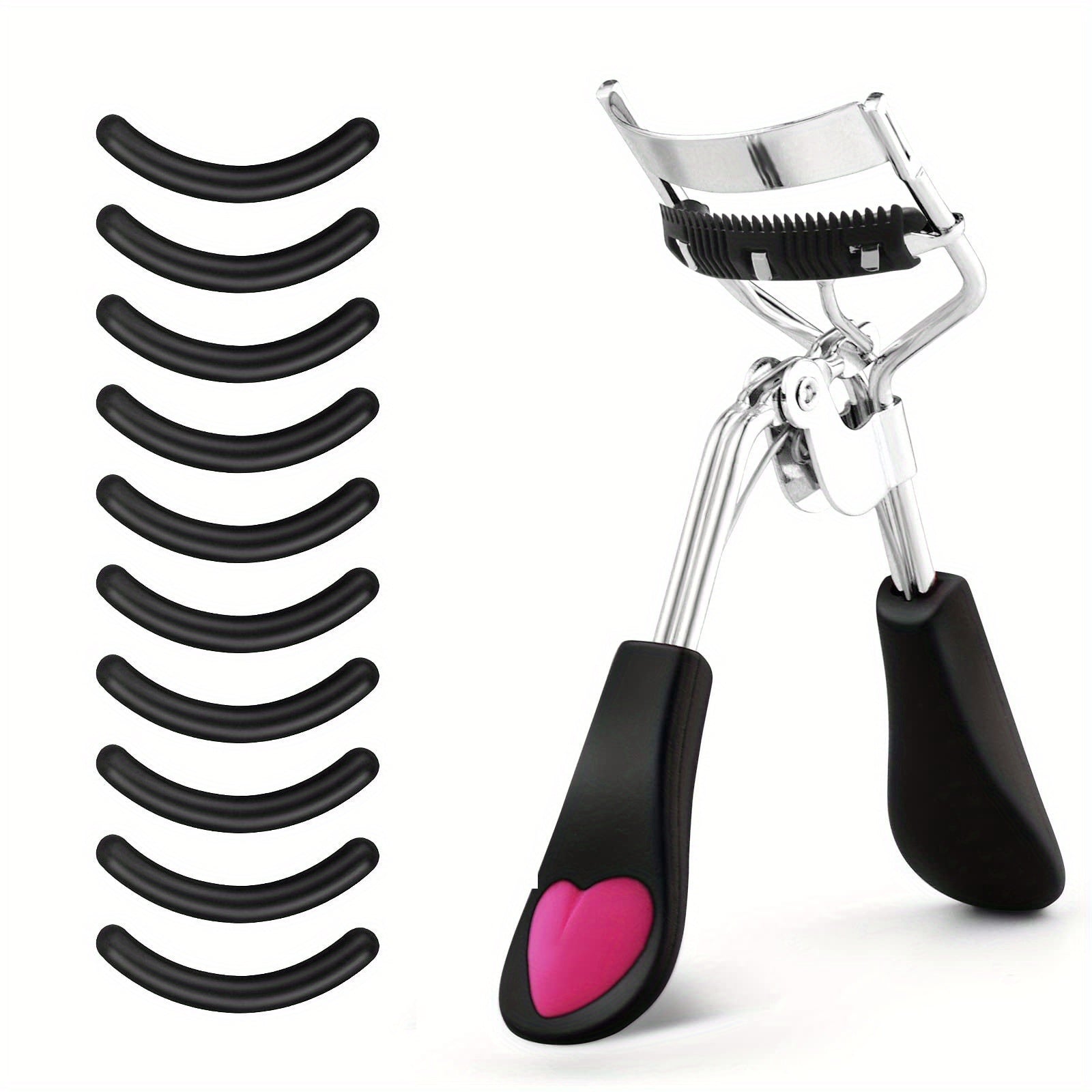 Eyelash Curler Lash Curler With 10 Refills Fits All Eye Shapes