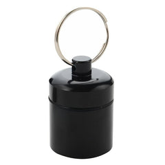 Waterproof Pill Box Keychain Mini Holder Outdoor Travel Aluminum Case