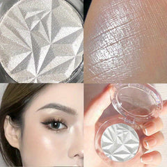 Diamond Shine Highlighter Palette Glitter Face Contour Brighten