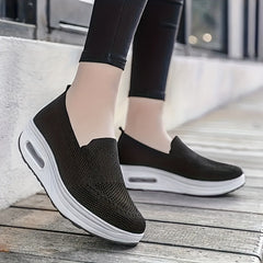 Breathable Mesh Woven Shoes Lightweight Running Sneakers
